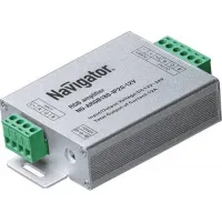 Усилитель сигнала светодиодной ленты Navigator 12V 180Вт IP20 64х105 ND-ARGB180-IP20-12V, 71494