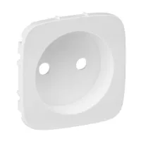 Накладка на розетку Legrand VALENA ALLURE, со шторками, белый, 754975