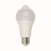 Лампа светодиодная Uniel A60 12W/4000K/E27/PS+MS с датчиком освещенности и движения, UL-00005713