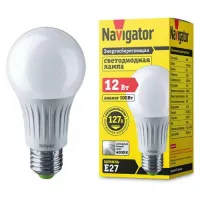 Лампа светодиодная Navigator A60 NLL-A60-12-127-4K-E27, 61665