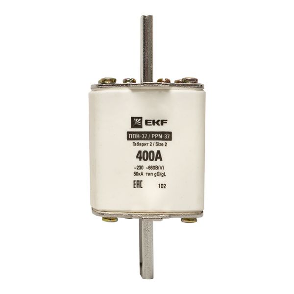 Плавкая вставка ППН-37 400/400А габарит 2 EKF