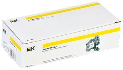 Зажим наборный ЗНИ-2,5мм2 (JXB24А) серый IEK