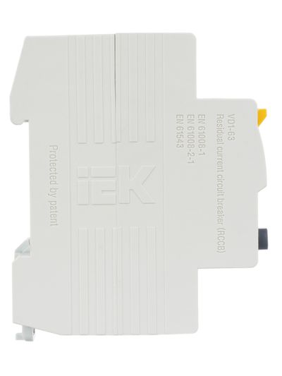 Выключатель дифференциальный (УЗО) ВД1-63 2Р 25А 100мА IEK