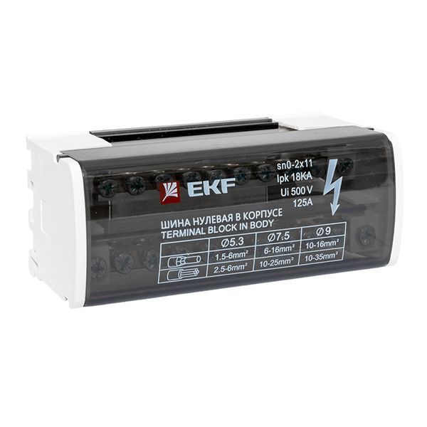 Шина нулевая в корпусе (2x11) EKF PROxima