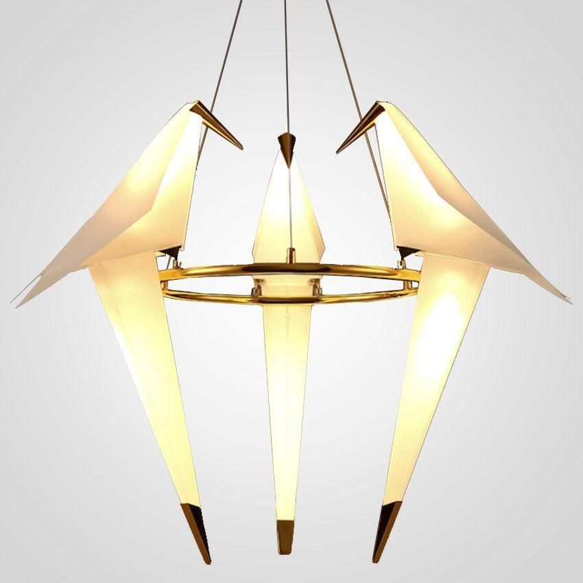 Подвесная светодиодная люстра Imperium Loft Origami Bird 75246-22