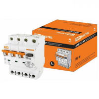 Диф. автомат  4П  40А  30мА  TDм  АВДТ 63 C