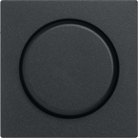 Накладка для роторного диммера 5544.02VEINS Jung ECO Profi черный матовый