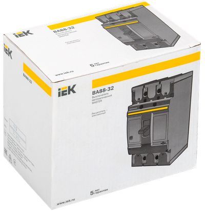 Выключатель автоматический ВА88-32 3Р 125А 35кА MASTER с электронным расцепителем IEK