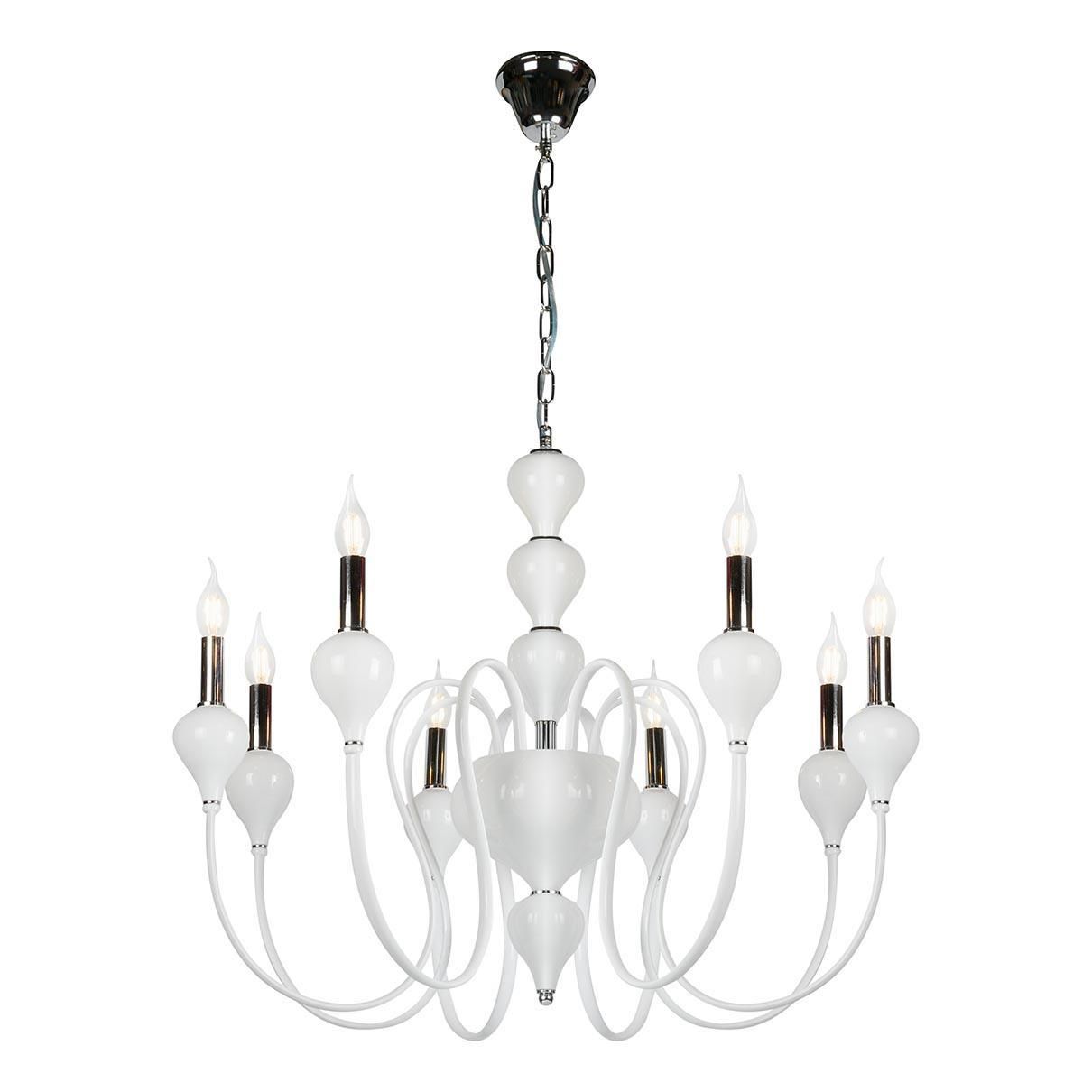 Подвесная люстра iLamp Lady 88003-8 WH