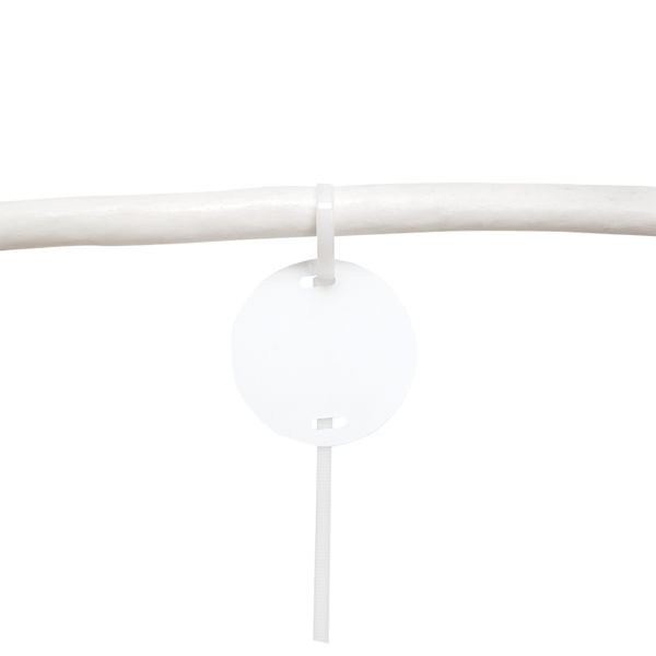 Бирка кабельная маркировочная У-135 (100шт.) круг EKF PROxima