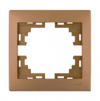 Lezard  Rain Бронза Мат. Рамка 1-ая гориз. СП 703-3131-146