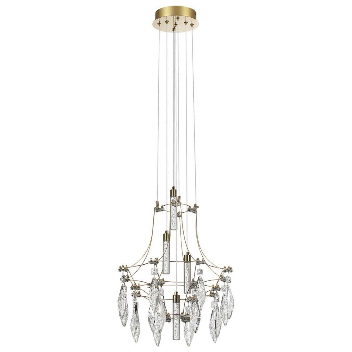 Подвесная светодиодная люстра Odeon Light Exclusive Classic Flamenco 7000/35L