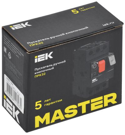 Пускатель ПРК32-14 In=14А Ir=9-14А Ue 690В MASTER IEK