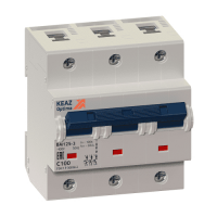 Выкл.автом.  3П 125А  хар-ка C  20кА  КЭАЗ OptiDin BM125-3C100-8ln-УХЛ3