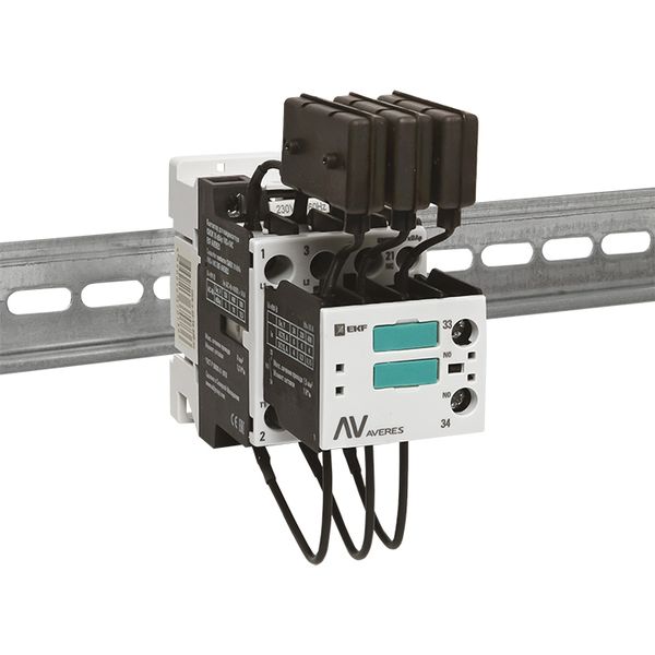 Контактор для конденсатора КМЭК 15 кВАр 230В 1NО+1NC EKF AVERES