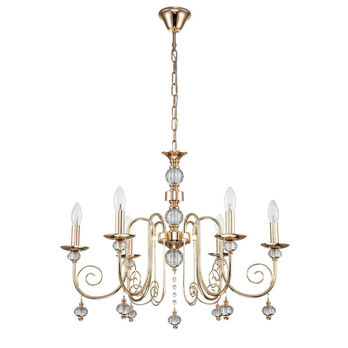 Подвесная люстра Escada Shine 678/6PL Gold