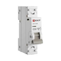 Выключатель автоматический 1п 32А (C) 6кА ВА 47-63N PROxima EKF M636132C