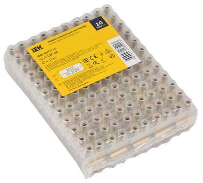 Зажим винтовой ЗВИ-20 4-10мм 12пар IEK