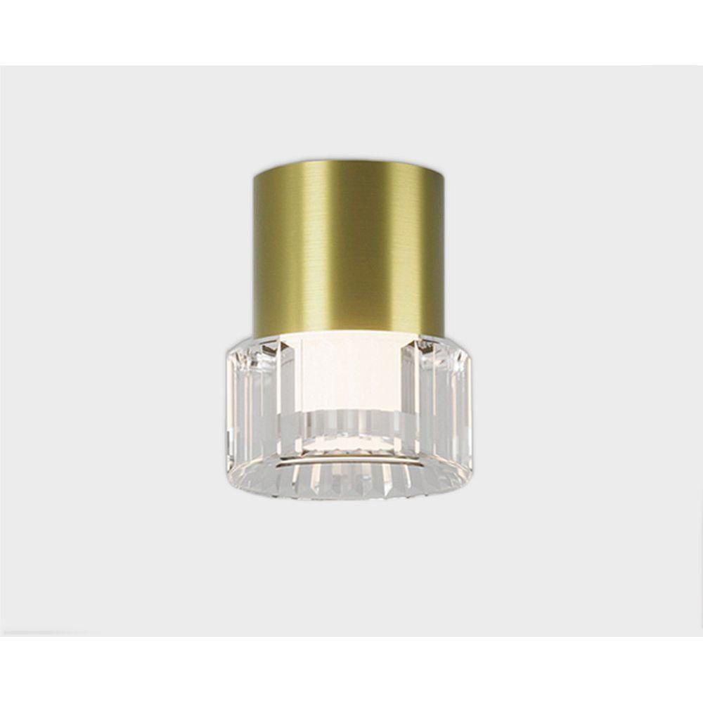 Потолочный светодиодный светильник Italline IT014-0202 gold