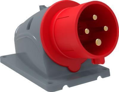 MAGNUM Вилка стационарная ССИ-524 32А-6ч/380-415В 3P+PE IP44 IEK