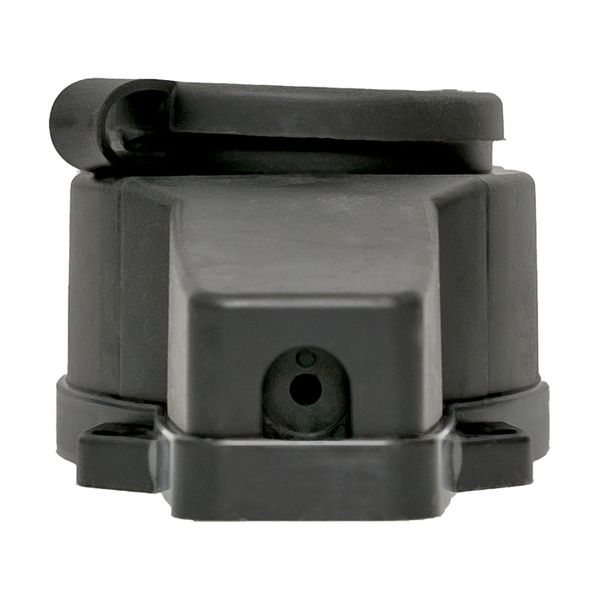 Розетка (колодка) четырехместная с защит. крышками каучуковая 230В 2P+PE 16A IP44 EKF Марс