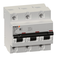 Выкл.автом.  3П  80А  хар-ка C  10кА  КЭАЗ  ВА47-100-3С80-УХЛ3