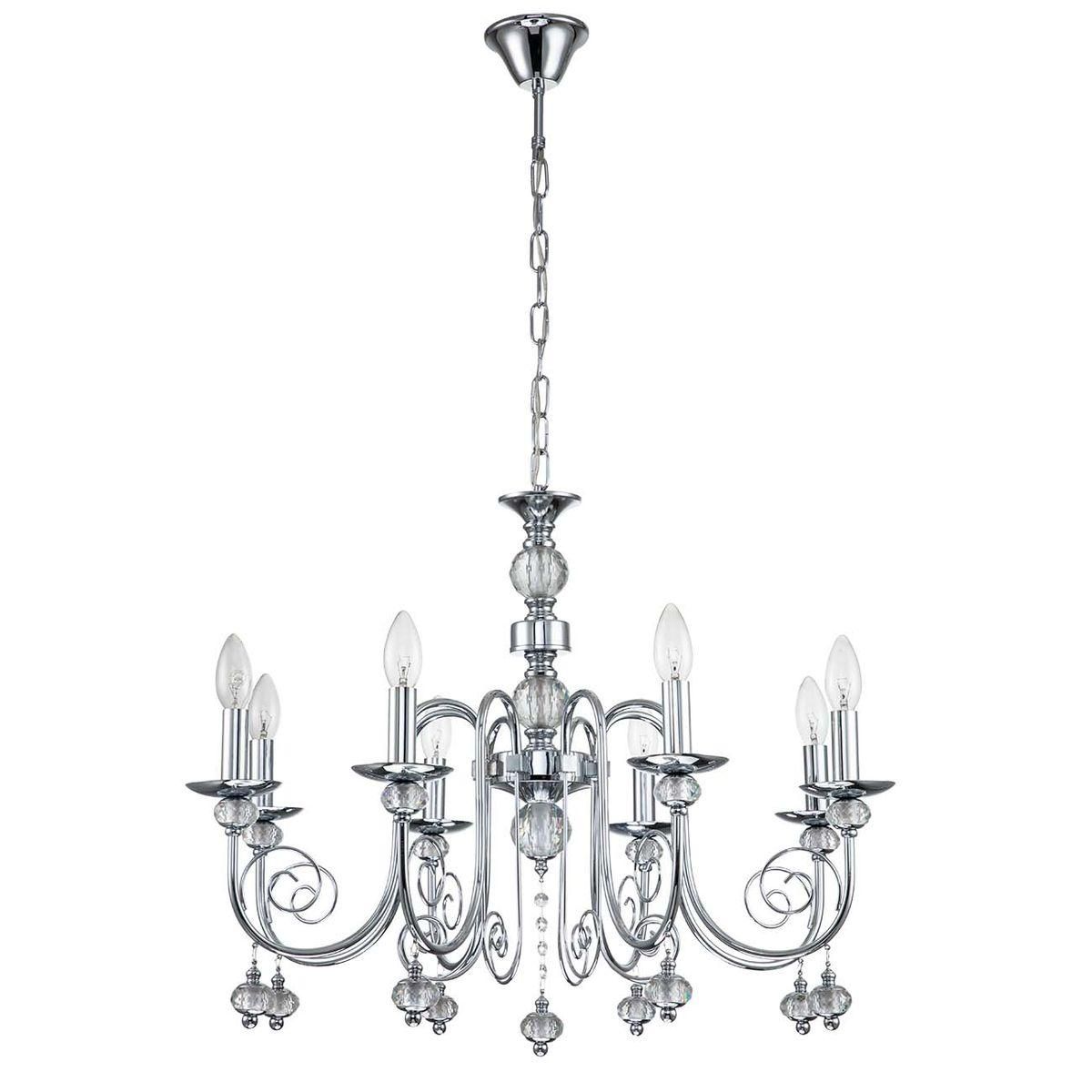 Подвесная люстра Escada Shine 678/8PL Chrome