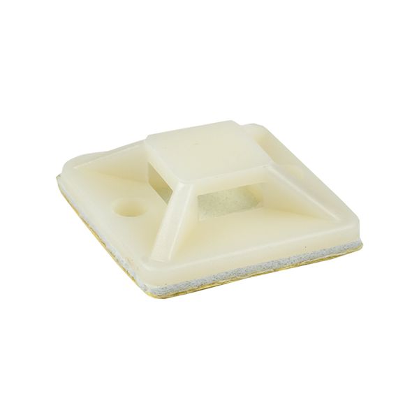 Площадка самоклеящаяся (25x25мм.) белая (100шт.) EKF PROxima