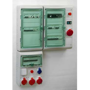 Бокс ЩРН-П-36 IP65  (3 ряда  по12М) пылевлагозащищенный  Kaedra SCH 13985