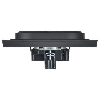 BRITE Розетка 2-местная с заземлением без защитных шторок 16А в сборе РС12-3-БрГ графит IEK