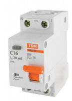 Диф. автомат  2П  20А  30мА  TDм  АВДТ 32 C20А  30мА 4,5кА SQ0202-0504