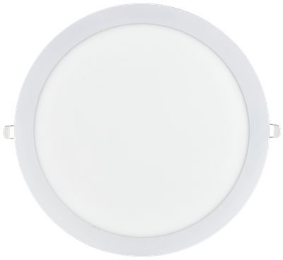 Светильник ДВО 1610 белый, круг LED 24Вт 6500 IP20 IEK