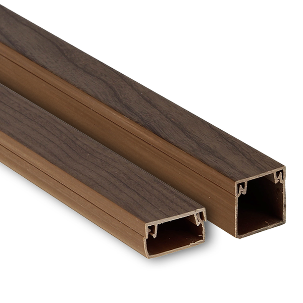 Канал кабельный (16x16) (84 м) темное дерево EKF-Plast