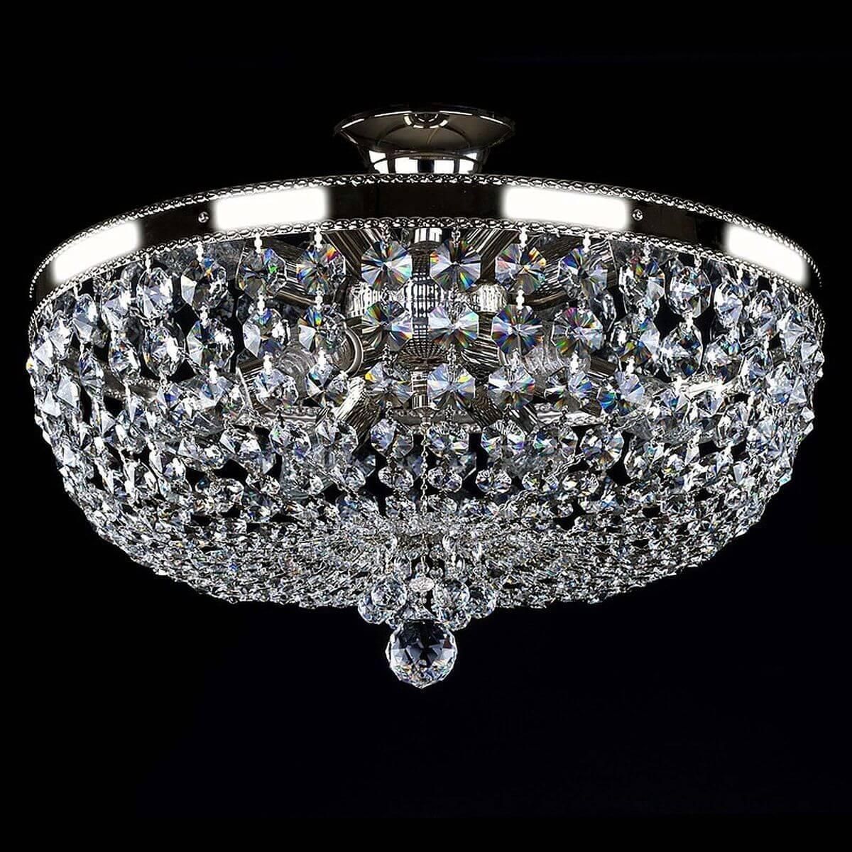 Потолочный светильник Artglass Gerta Dia 450 Nickel CE