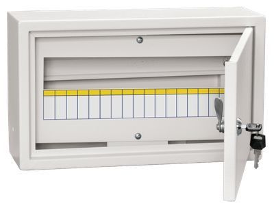 TITAN 3 Корпус металлический ЩРн-18 (265х440х120мм) IP31 белый IEK