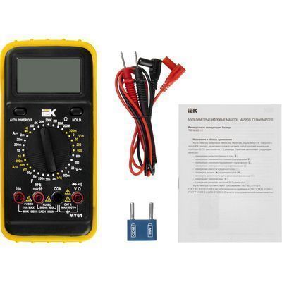 Мультиметр цифровой PROFESSIONAL MY61 IEK
