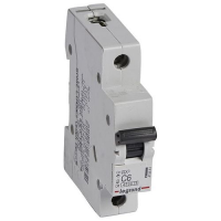 Выкл.автом.  1П  50А  хар-ка C  6кА  LGR  TX3 404033