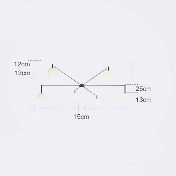 Потолочная люстра Imperium Loft Rangel 213693-26
