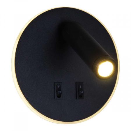 Настенный светильник Reluce 86203-9.2-001KT LED12W BK