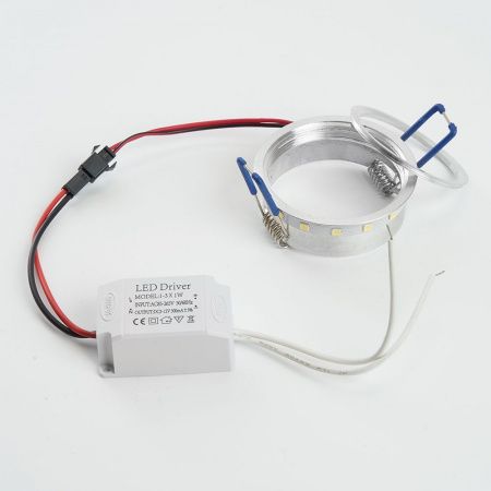 Кольцо с диодами для замены светильников с подсветкой, 3W 15LED SMD2835 4000K, LB-1225