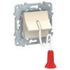 SCH Unica NEW Беж. Выкл. со шнуром 1 м, без фиксации, сх. 1, NU522644