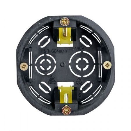 Коробка установочная КМП-020-011 для полых стен (71x45) с пластиковыми лапками IP30 EKF PROxima