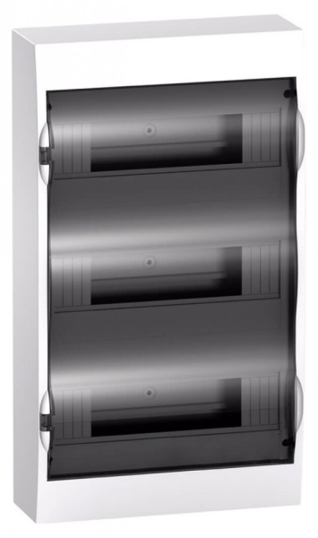 Бокс ЩРН-П-36 IP40  (прозрачн. дверца, 3ряда, с шинами) ЩРНП SE Easy9 Box SCH