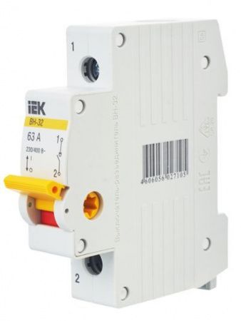 KARAT Выключатель нагрузки (мини-рубильник) ВН-32 1P 63А IEK
