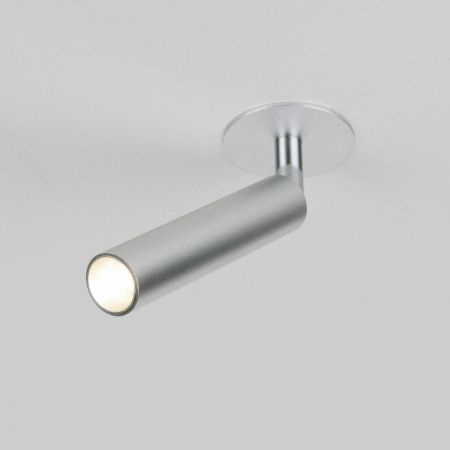 Встраиваемый светодиодный спот Elektrostandard Diffe 25027/Led серебряный a058213