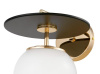 Бра Lumina Deco Dalton LDW 7014-1 GD+BK