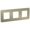 SCH Unica NEW Studio Metal Бронза/Беж. Рамка 3-ая  NU280651