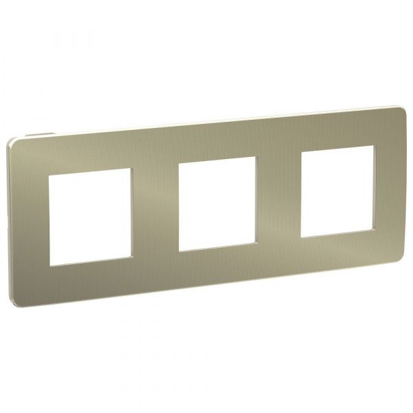 SCH Unica NEW Studio Metal Бронза/Беж. Рамка 3-ая  NU280651