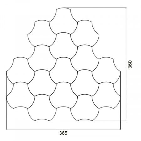 Панно Vele Luce Viva VL8045W03