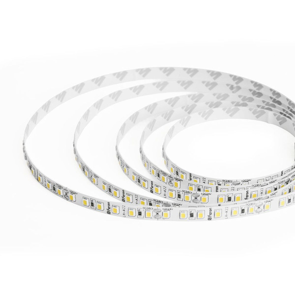 Светодиодная лента Feron 11W/m 120LED/m 2835SMD 3000К 30M LS501 53086